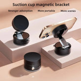 Stick & Fold: Portable Vacuum Magnetic Phone Holder